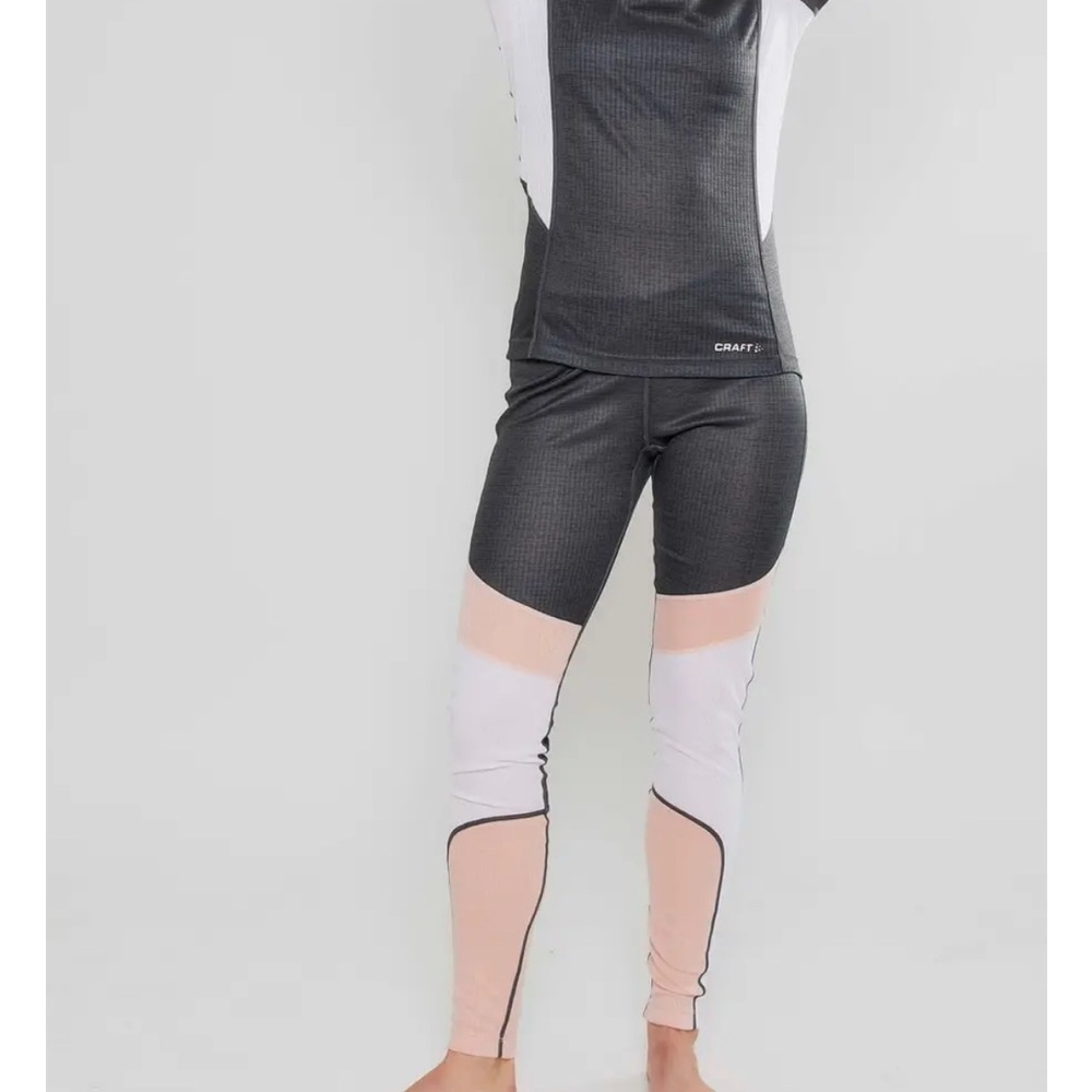 Craft Small Colorblock Baselayer Legging Pants Athletic Thermal